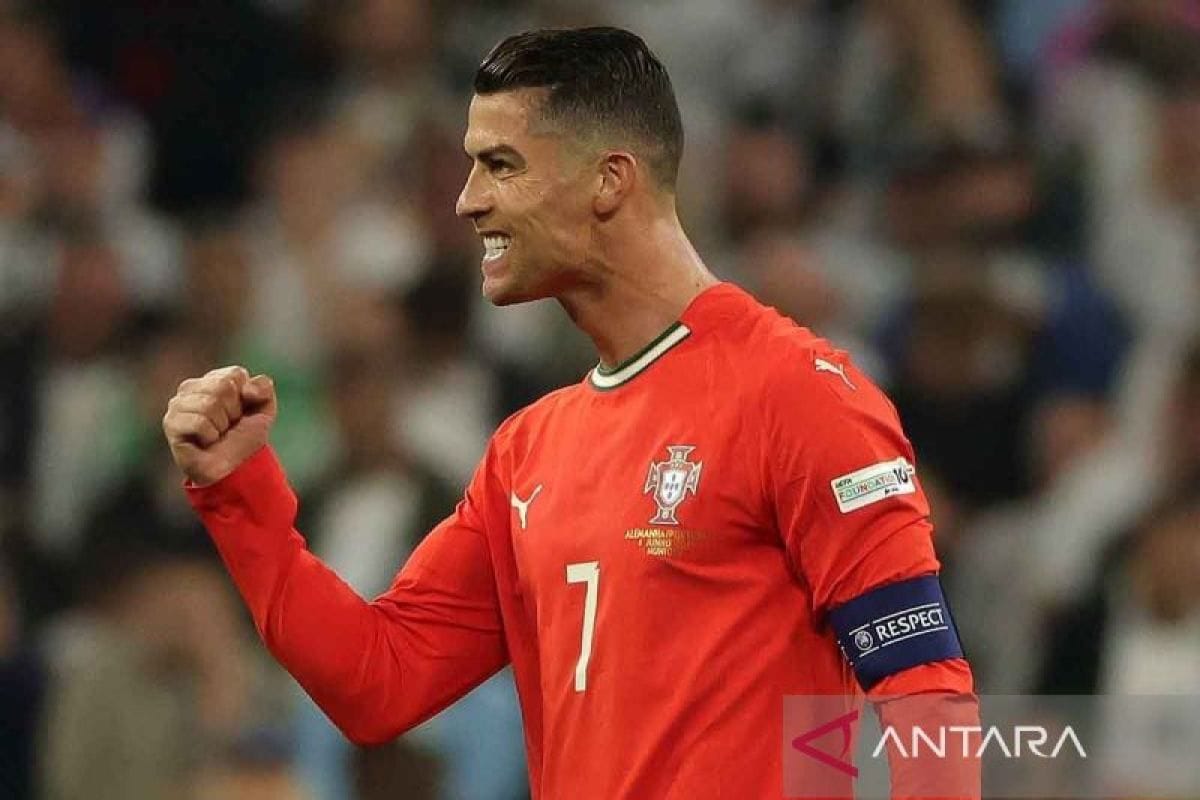 Ronaldo cetak gol ke-39 di kualifikasi Piala Dunia, samai rekor Carlos Ruiz