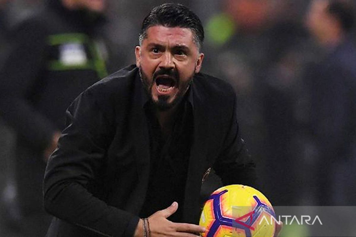 Pelatih Gattuso puji semangat juang Italia di kemenangan dramatis atas Israel