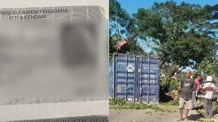 Sosok Pemotor Wanita Meninggal Dunia Usai Tertimpa Kontainer di Puuwatu Kendari Sulawesi Tenggara – Portal Kendari