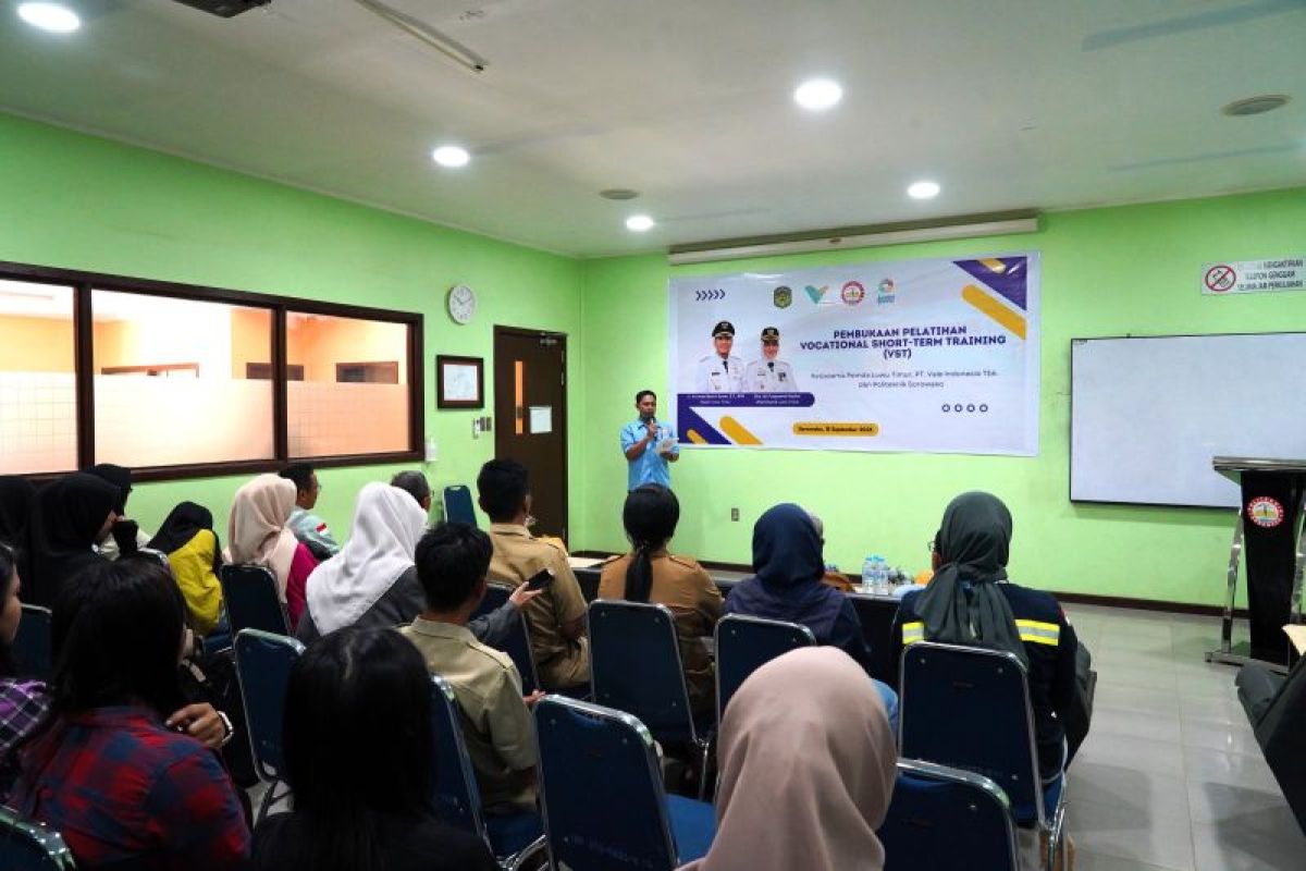 PT Vale dan Pemkab Lutim gelar pelatihan vokasi siapkan tenaga kerja lokal unggul