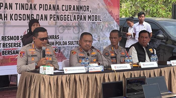 104 TKP Curanmor di Kendari Sulawesi Tenggara Diungkap Polisi, Masyarakat Diimbau Hati-hati – Portal Kendari