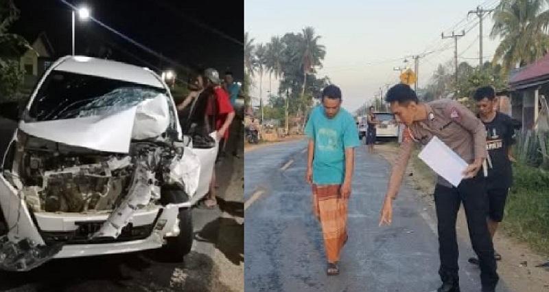 Pengendara Mobil Tabrak Pickup di Kolaka Sulawesi Tenggara, Polisi: Tak Ada Korban Jiwa – Portal Kendari