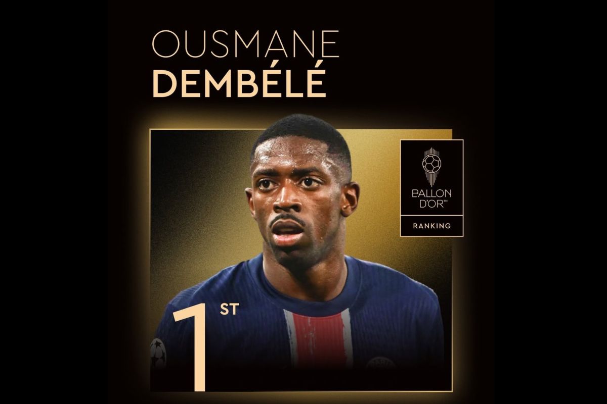 Dembele sabet Ballon d’Or 2025, kalahkan Lamine Yamal dan Vitinha