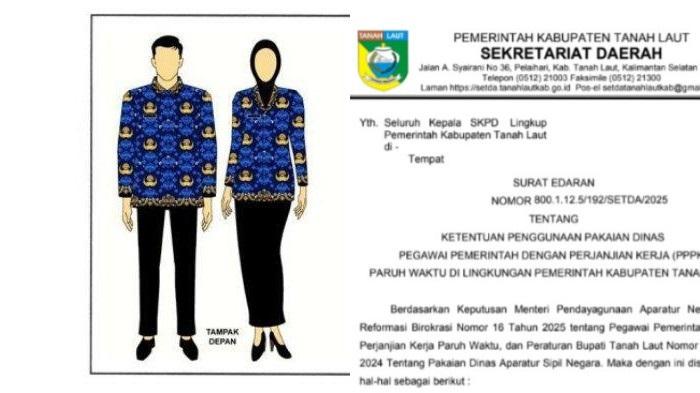 Surat Edaran Aturan Pakaian PPPK Paruh Waktu, Mulai Berlaku 1 Oktober 2025, Daerah Ini Sudah Umumkan – Portal Kendari