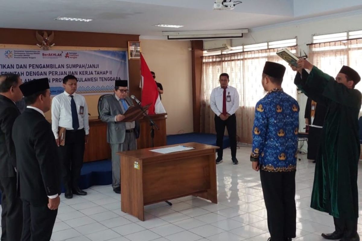 Penguatan SDM: BKKBN Sultra Gelar Pelantikan dan Sumpah PPPK  Tahap II