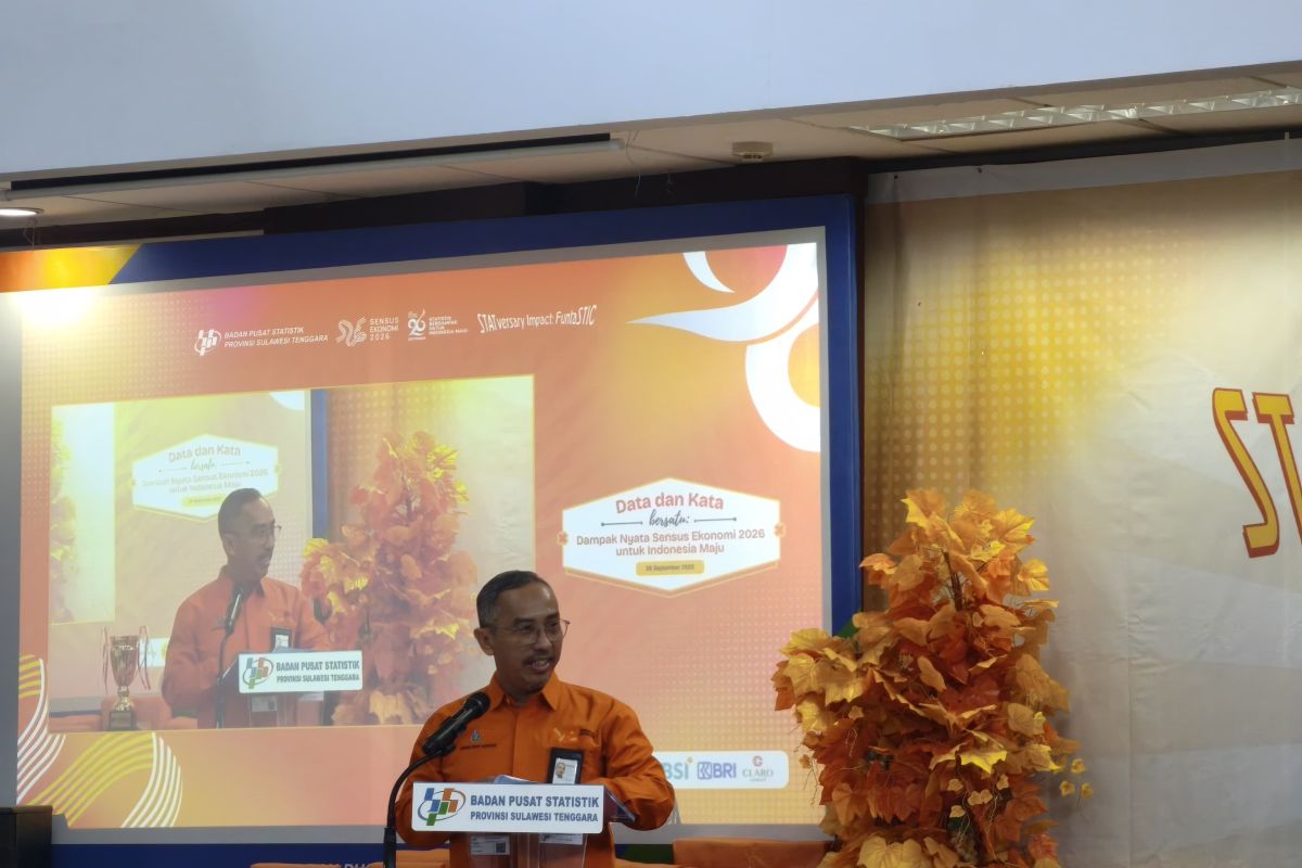 BPS Sultra gandeng media untuk sosialisasikan Sensus Ekonomi 2026