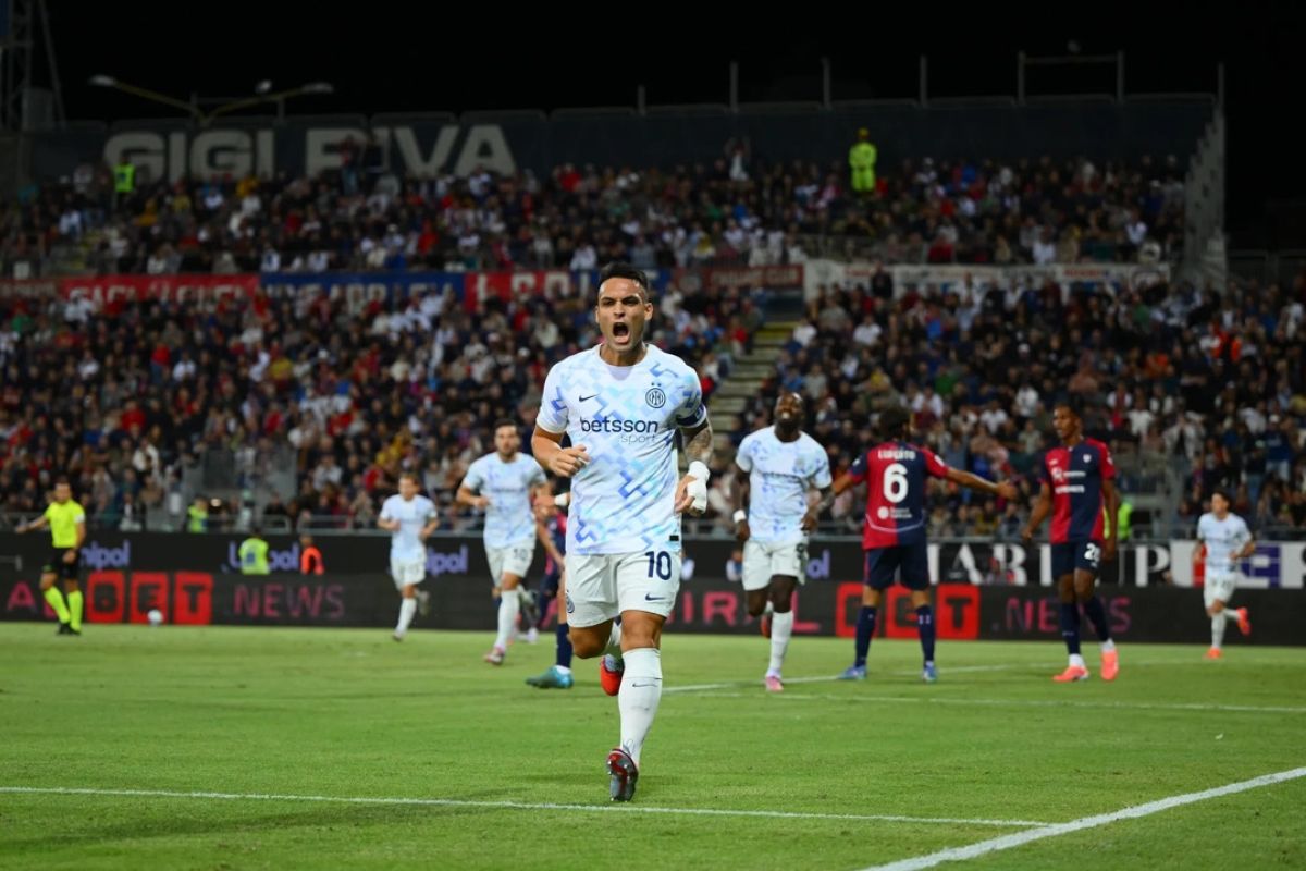 Inter Milan tundukkan Cagliari 2-0, Lautaro cetak gol ke-12 ke gawang Sardinia