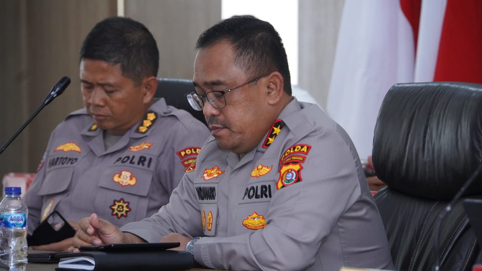 Kapolda Sultra Ikuti Zoom Meeting Dialog Strategis Bertema Akselerasi Transformasi Polri