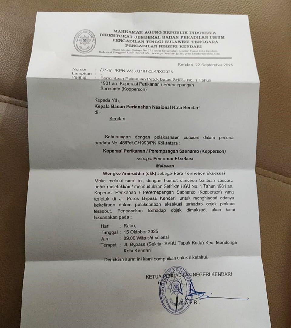 Polemik Lahan 25 Hektare : RS Aliyah, PT ASKON, Hotel Zahra dan Gudang Avian Bakal Dieksekusi?