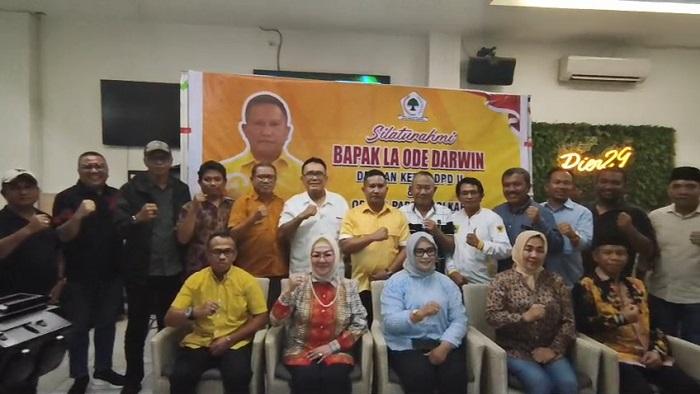 Usai Direstui DPP, 15 DPD II Golkar se-Sulawesi Tenggara Sepakat Dukung La Ode Darwin Jadi Ketua – Portal Kendari
