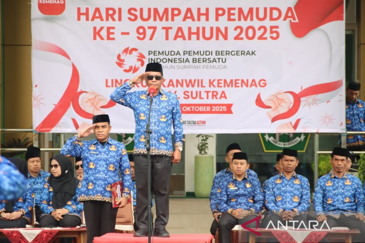 Kakanwil  Kemenag Sultra: Pemuda motor penggerak perubahan  menuju Indonesia Emas