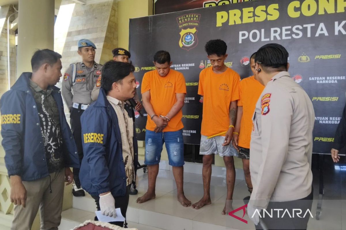 Polresta Kendari bekuk pencuri motor yang beraksi di 100 TKP