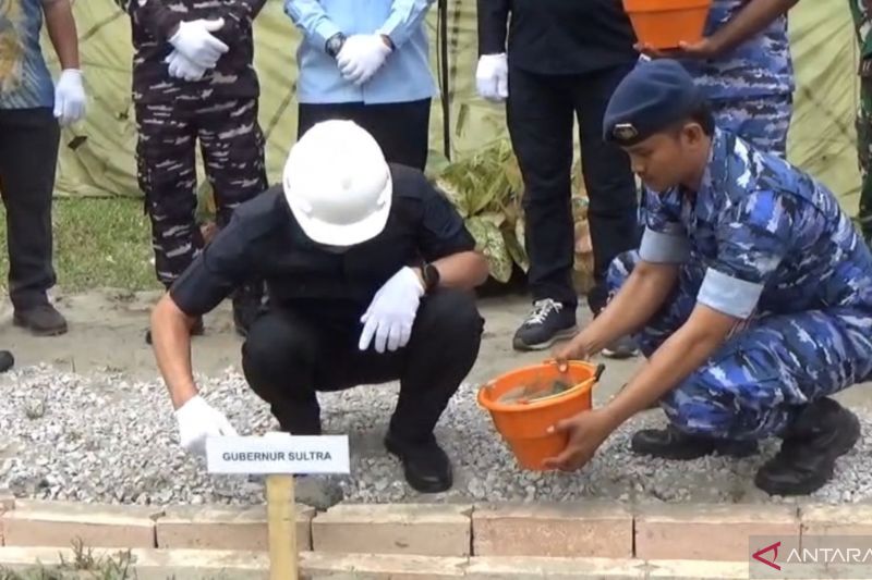 Gubernur Sultra resmikan SPPG ke-301 di Lanud Haluoleo