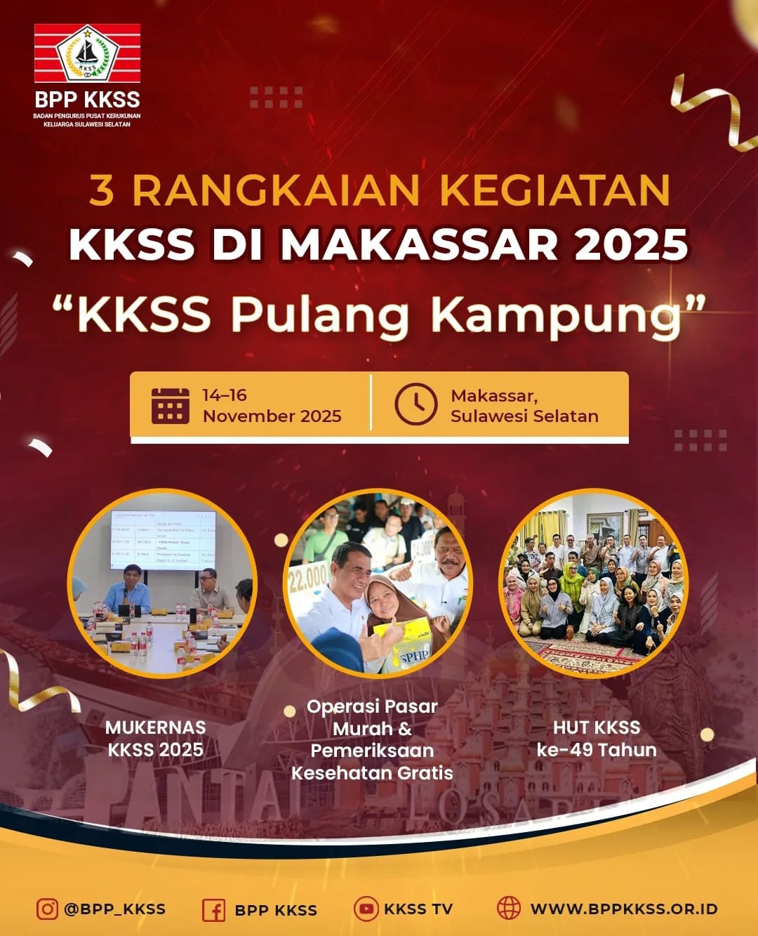 Mukernas dan HUT KKSS ke-49 Jadi Momen Warga Pulang Kampung Bersama